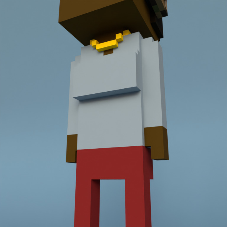 Meebit #10498 — Outfit