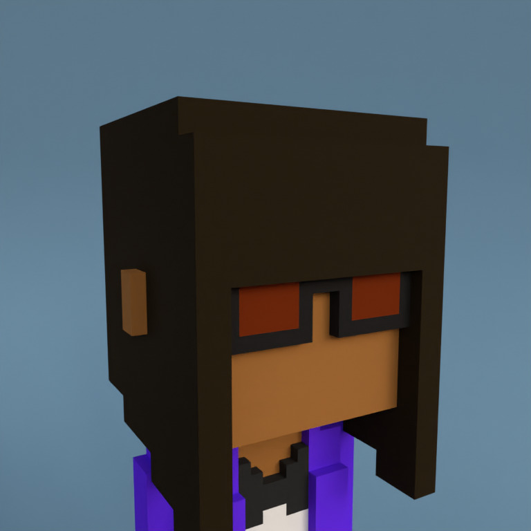 Meebit #10500 — Portrait