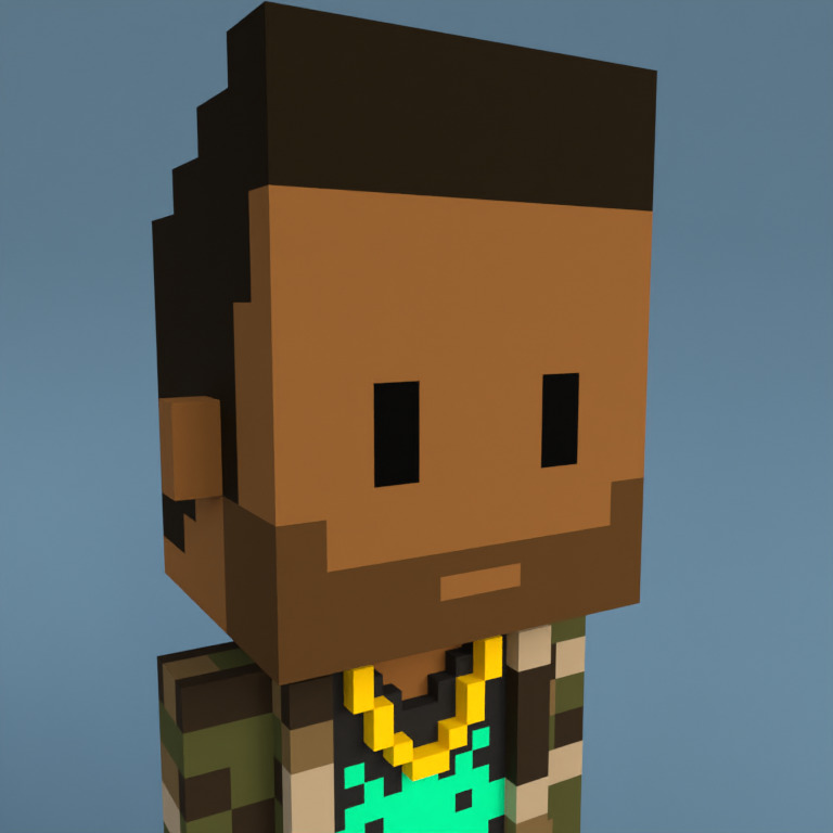 Meebit #10507 — Portrait