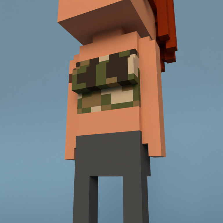 Meebit #10513 — Outfit