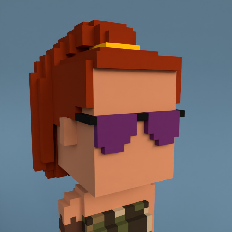 Meebit #10513 — Portrait