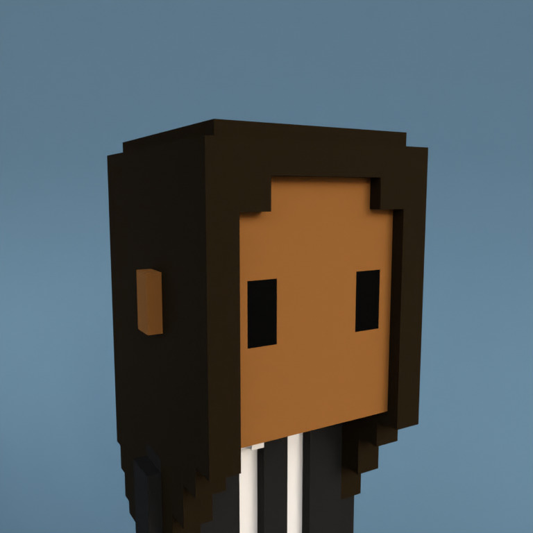 Meebit #10521 — Portrait