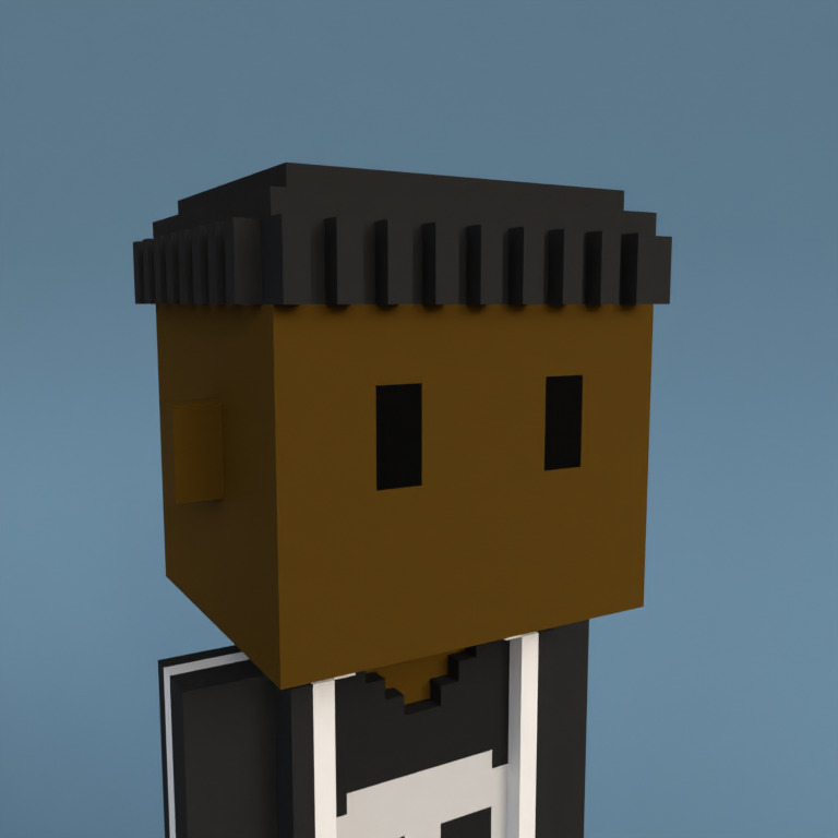 Meebit #10523 — Portrait