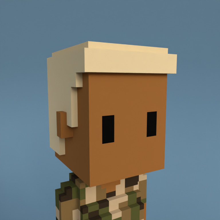 Meebit #10526 — Portrait
