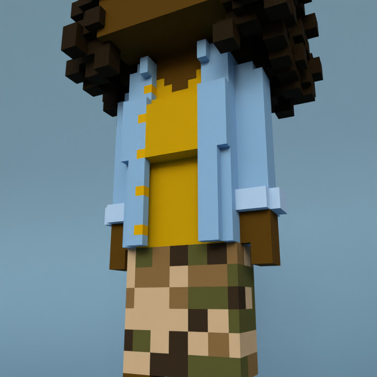 Meebit #10527 — Outfit