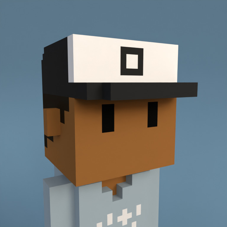 Meebit #10528 — Portrait