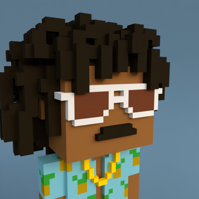 Meebit #10529 — Portrait