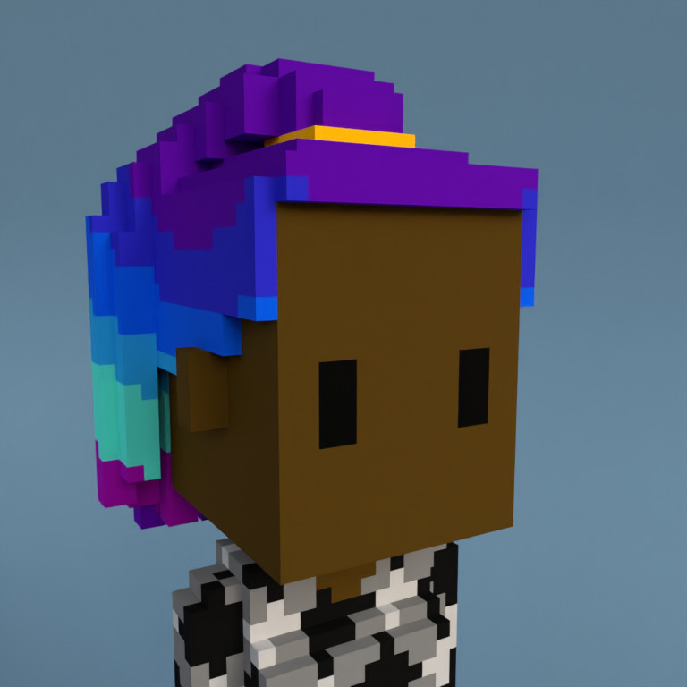 Meebit #10542 — Portrait