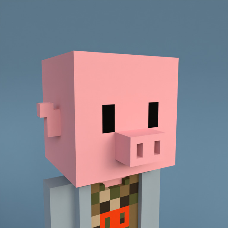 Meebit #10543 — Portrait