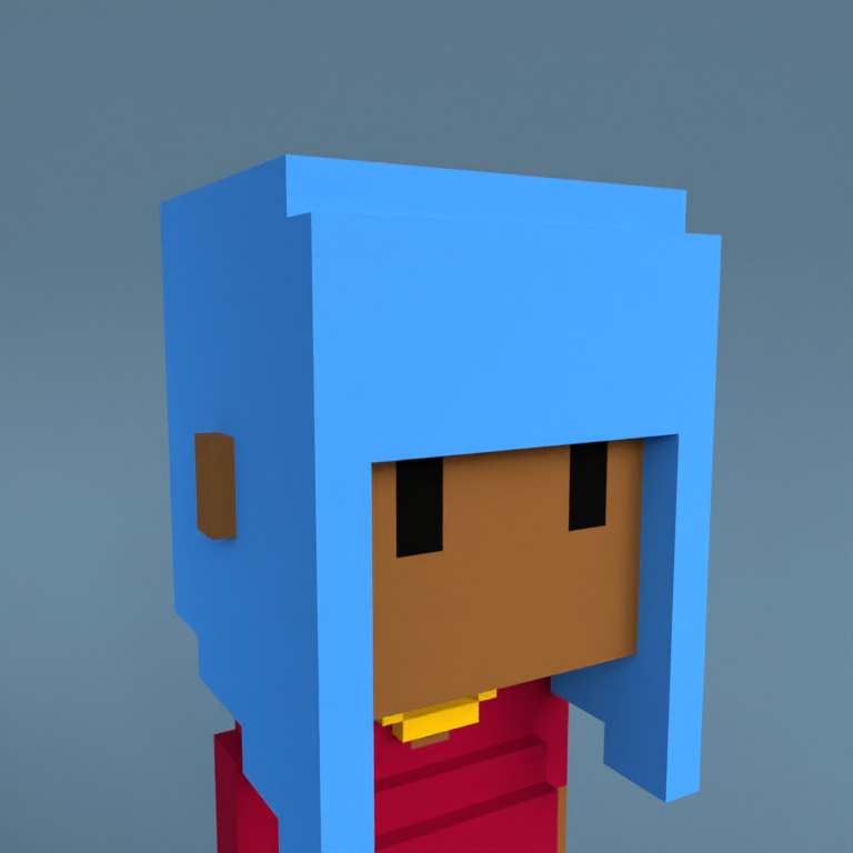 Meebit #10554 — Portrait