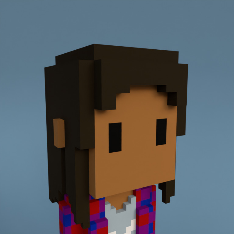 Meebit #10555 — Portrait