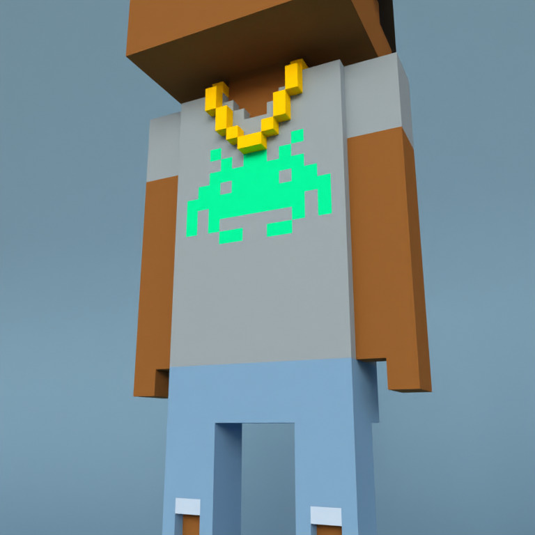 Meebit #10557 — Outfit