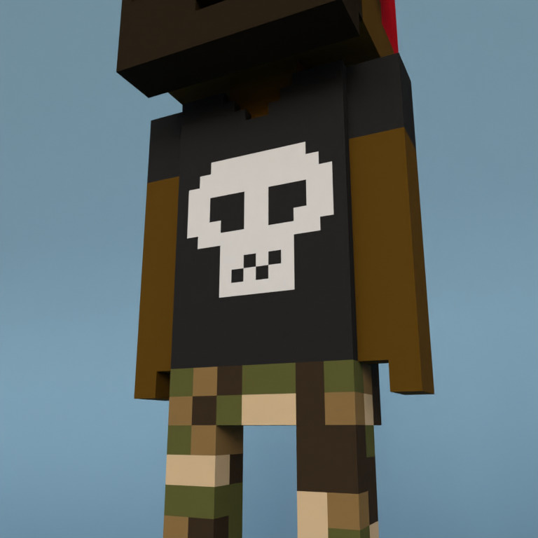 Meebit #10560 — Outfit