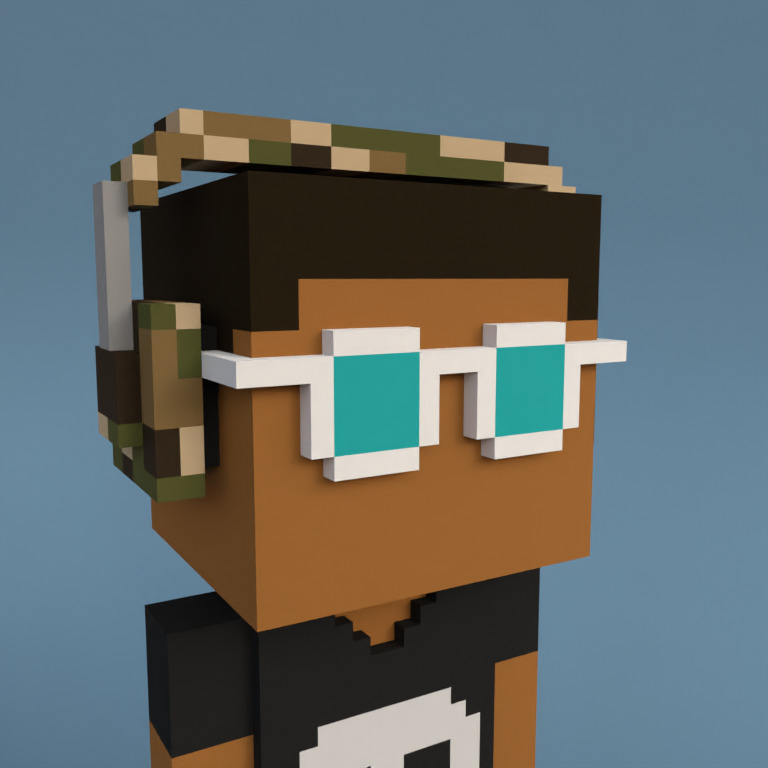 Meebit #10566 — Portrait