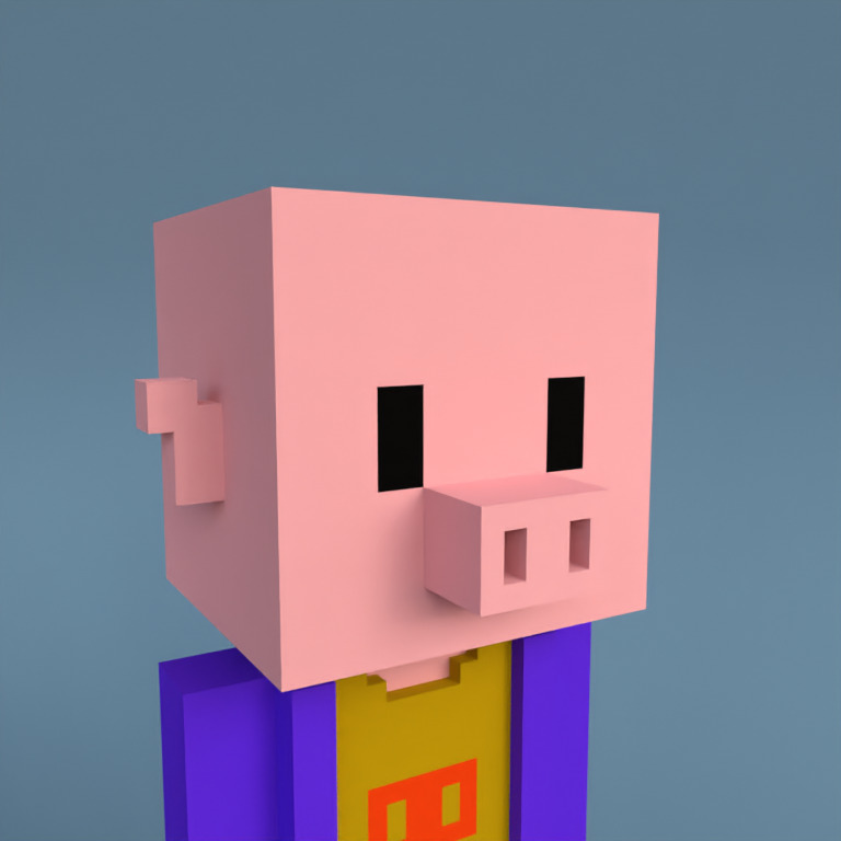 Meebit #10570 — Portrait