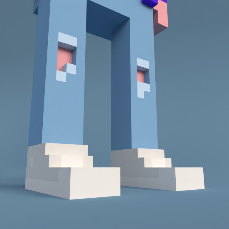 Meebit #10570 — Shoes