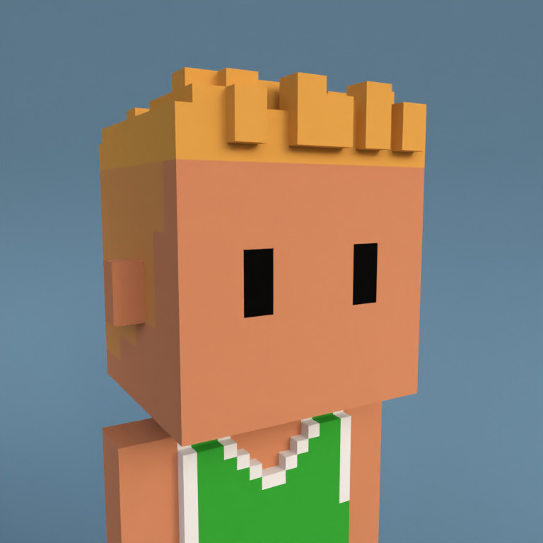 Meebit #10587 — Portrait