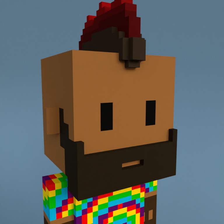 Meebit #10590 — Portrait