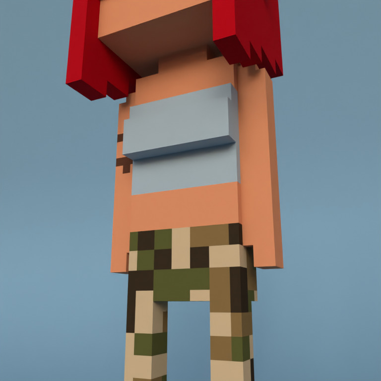 Meebit #10591 — Outfit