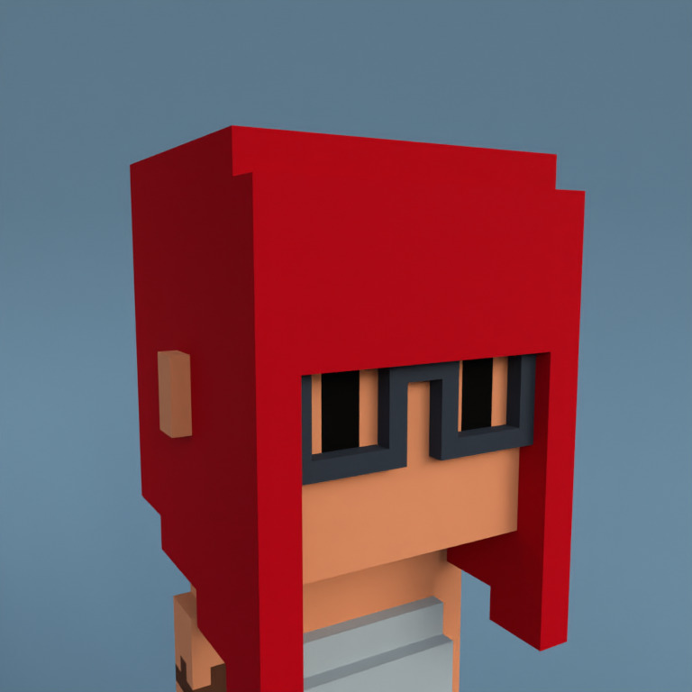Meebit #10591 — Portrait
