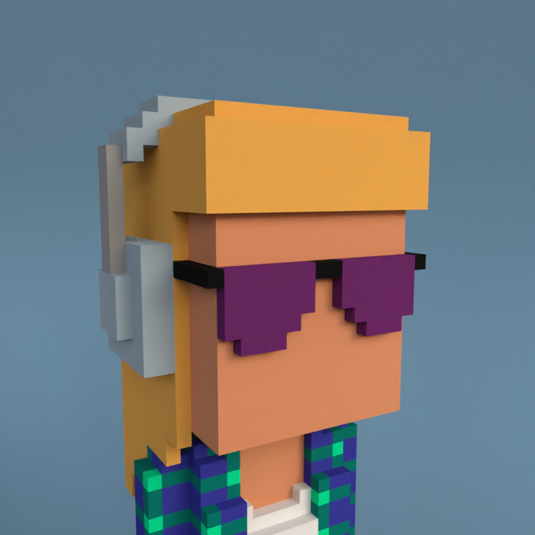 Meebit #10592 — Portrait