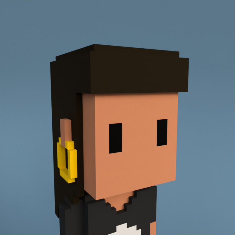 Meebit #10596 — Portrait