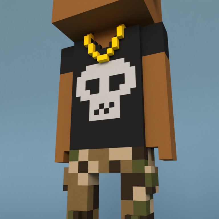 Meebit #10600 — Outfit