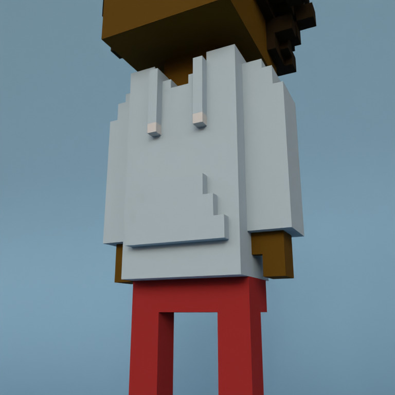 Meebit #10601 — Outfit