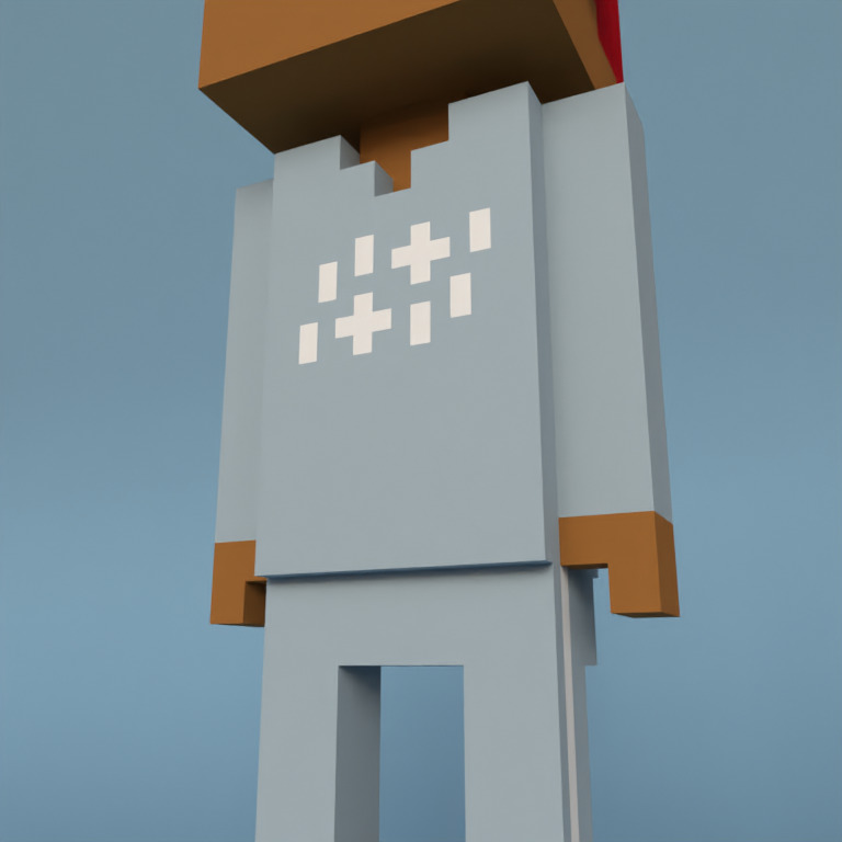 Meebit #10607 — Outfit