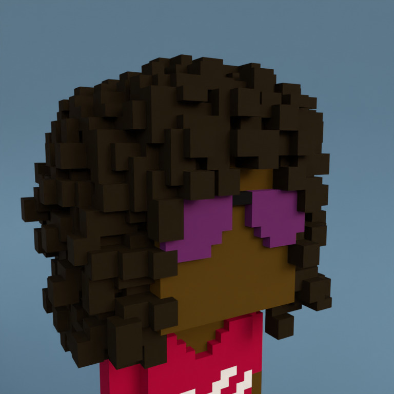 Meebit #10614 — Portrait
