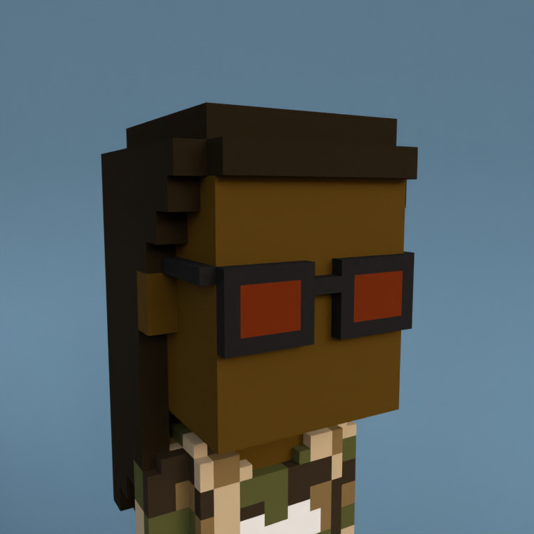 Meebit #10615 — Portrait