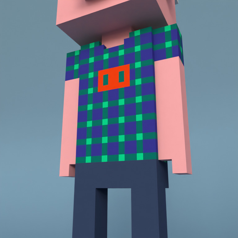 Meebit #10628 — Outfit