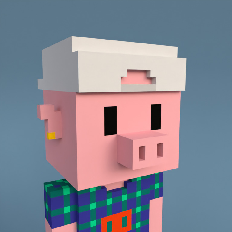 Meebit #10628 — Portrait
