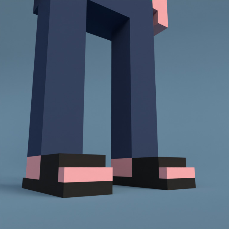 Meebit #10628 — Shoes