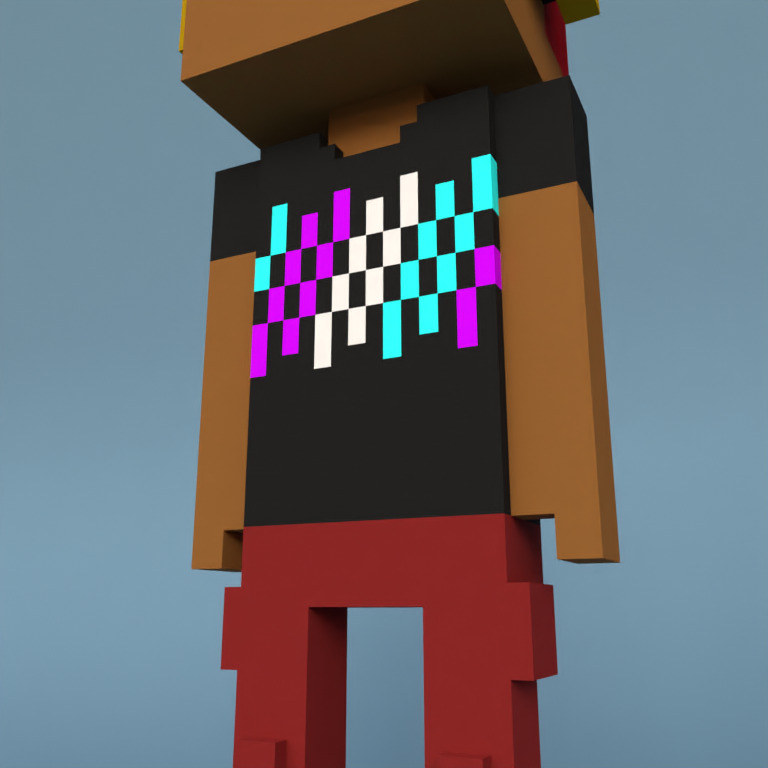 Meebit #10631 — Outfit