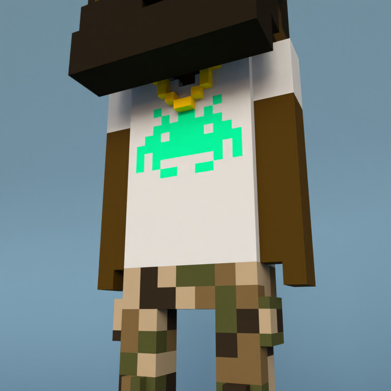 Meebit #10632 — Outfit