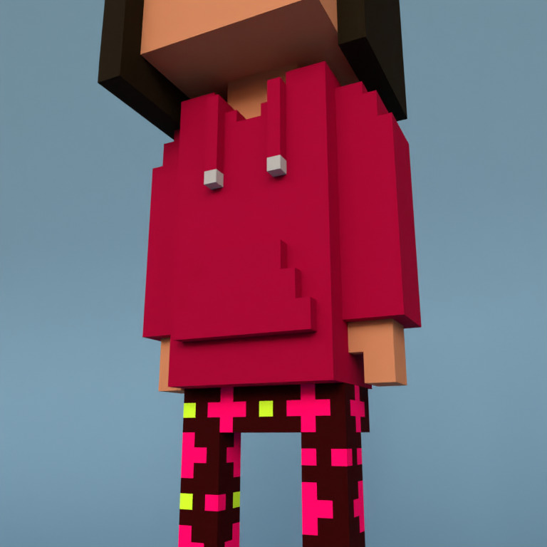 Meebit #10634 — Outfit