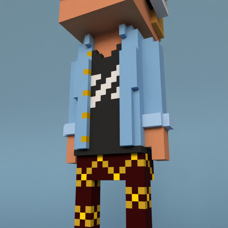 Meebit #10640 — Outfit