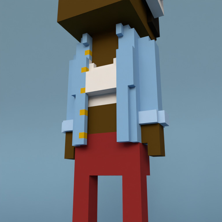 Meebit #10642 — Outfit