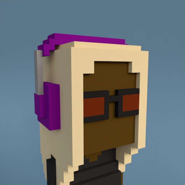 Meebit #10658 — Portrait