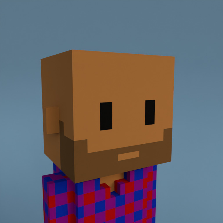Meebit #10662 — Portrait