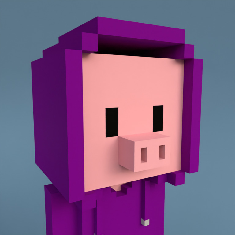 Meebit #10663 — Portrait