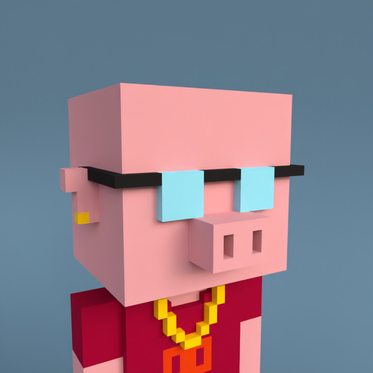 Meebit #10665 — Portrait