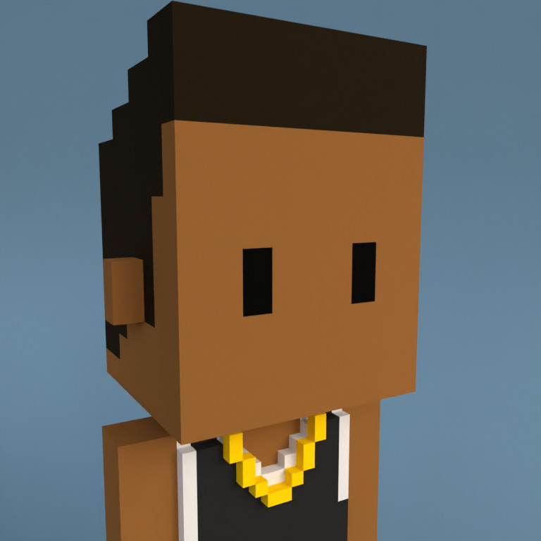 Meebit #10673 — Portrait