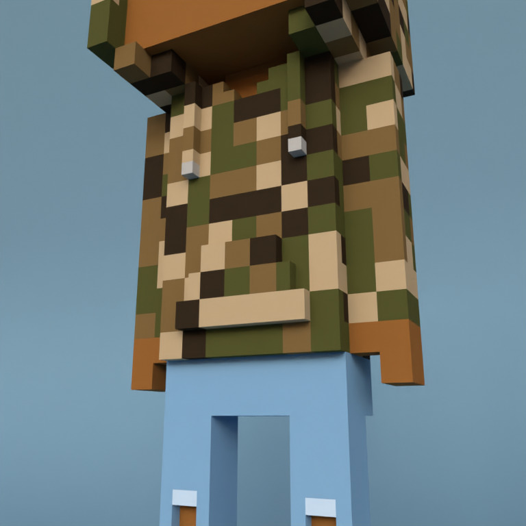 Meebit #10676 — Outfit