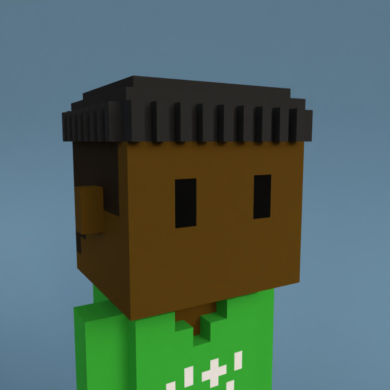 Meebit #10682 — Portrait