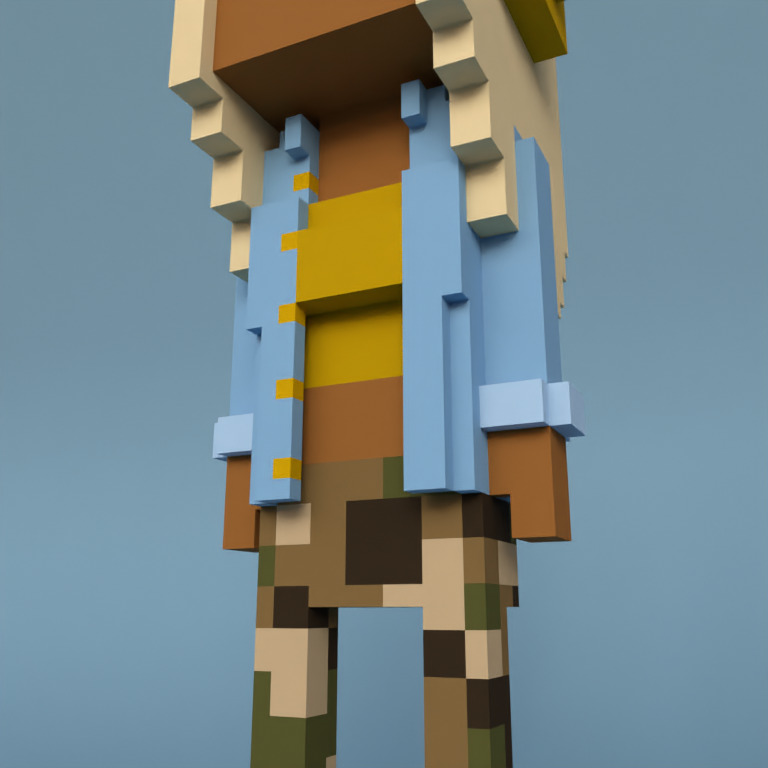 Meebit #10687 — Outfit