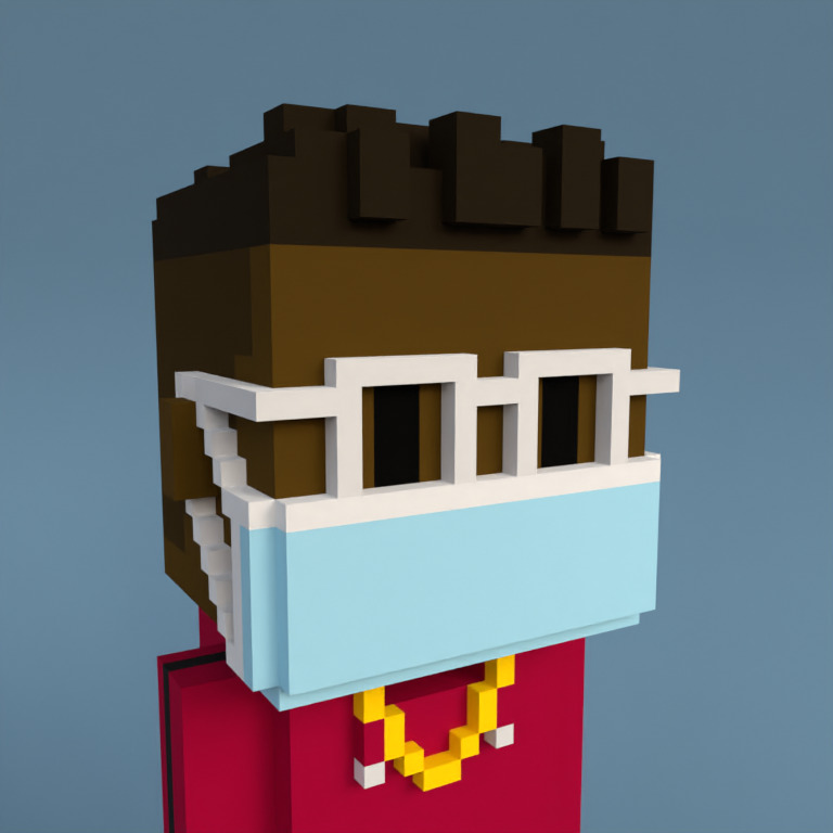 Meebit #10693 — Portrait