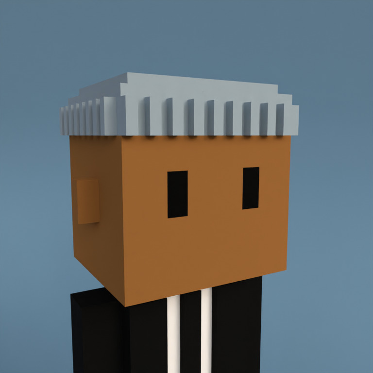Meebit #10696 — Portrait
