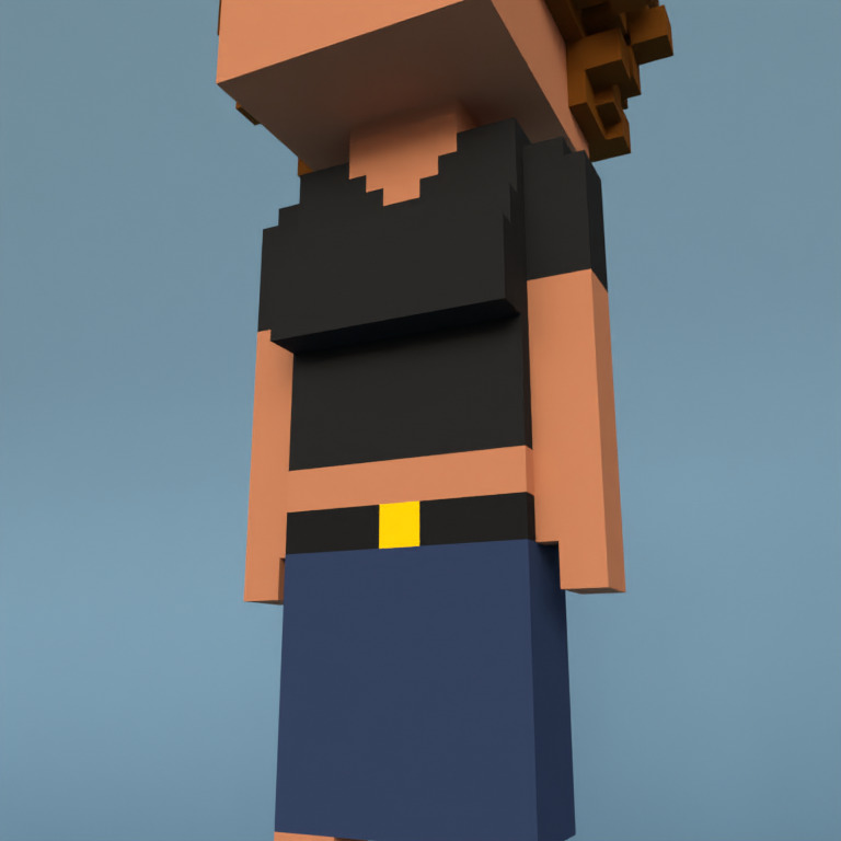 Meebit #10698 — Outfit